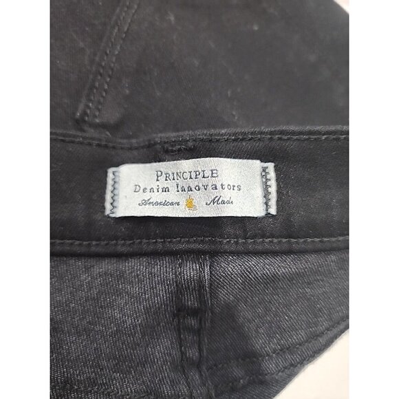 Principle Denim Jeans The Allure Black Boot Cut Mid-rise NWT Women's 29 - Picture 10 of 10